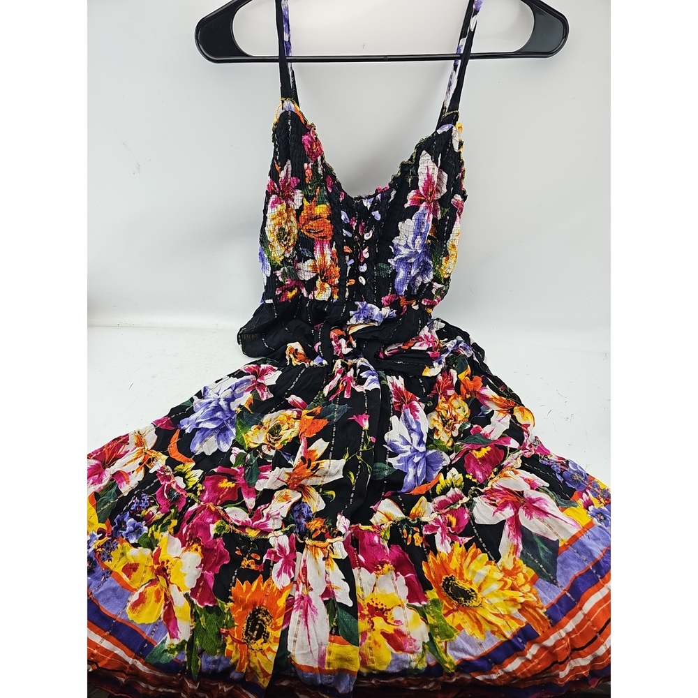 Me 2 Magic Colorful Floral Maxi Dress